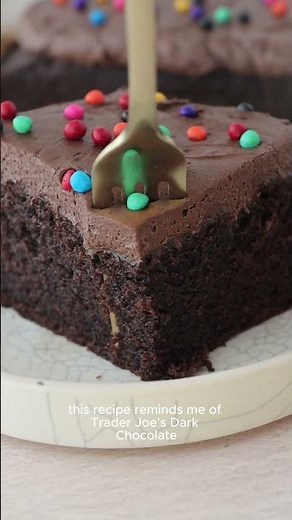This hack makes for an incredibly moist and tender #chocolatecake. @milkandcardamom