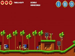 Play Sonic html5 | Free Online  Games. KidzSearch.com