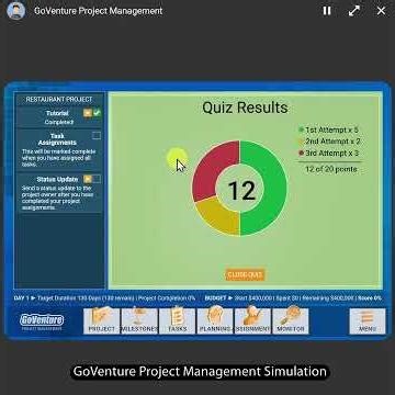 Assigning the First Task to a Team Member | GoVenture Project Management Simulation 7