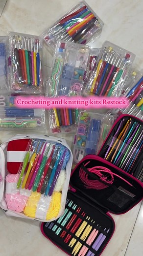 Crocheting and knitting kits Restock #sets #peldensyarnchoice #crocheter #knitter #restock