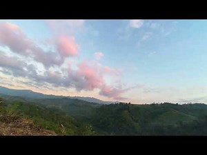 The Sky Slows Down | Sunset Clouds Over Hills