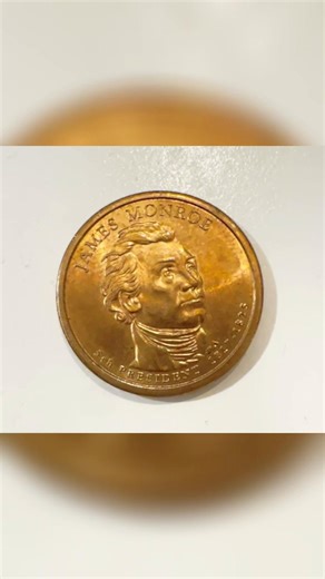 #CollectibleCoins #RareCoins #CoinAesthetic #JamesMonroe #PresidentialDollar