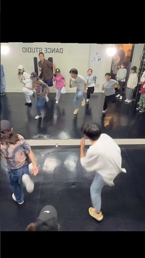 ピカピカの一年生も中1も全力！真剣に取り組むキッズダンスの練習時間💪#キッズダンス #小学一年生 #中学一年生ダンス