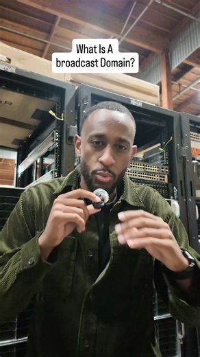 Wali on Instagram: "What Is a Broadcast Domain? (Network Engineering Explained) 🌐📡 If you don’t understand broadcast domains, networks will always feel confusing. Let’s fix that 👇 A broadcast domain is: 👉 A group of devices that receive each other’s broadcast messages. When one device sends a broadcast, every device in that broadcast domain hears it. Simple example (real life) 🗣️ Imagine a room full of people. If one person shouts, everyone in the room hears it. That room = broadcast domain