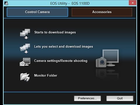 Canon EOS Utility