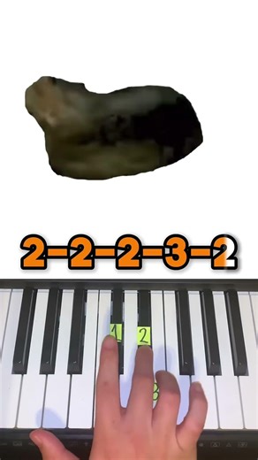 OIIA Cat Song Piano Tutorial #shorts #music #piano