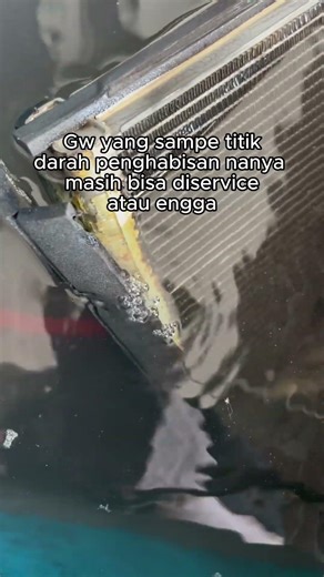 IT'S BETTER TO SERVICE THE EVAPORATOR OR REPLACE IT WITH A NEW ONE⁉️ #carrepair #carairconditioni...