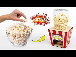 Comment Faire Une Mini Machine À Pop-corn Maison🍿
