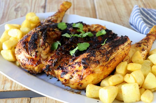 Receta de pollo a la brasa al estilo peruano: un exquisito asado con toques picantes