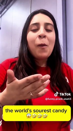 Funny Scare Prank Reactions to Sour Candy