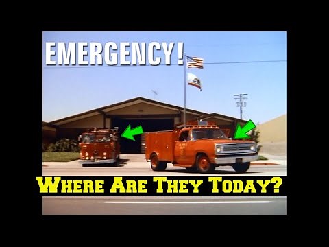 Where are the TWO Fire Trucks from the TV Show "Emergency" Today? I'll SHOW YOU!