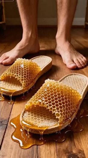 My usual favorite slippers! 🍯🐝🩴