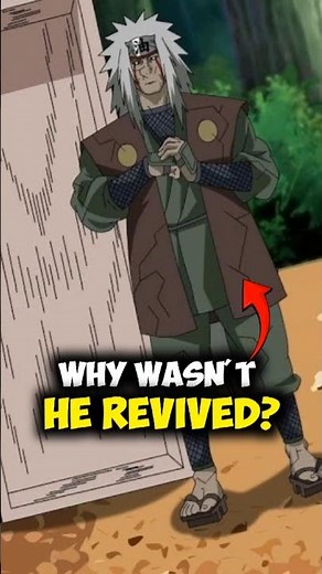 Why Wasn't Jiraiya Reanimated in the War?