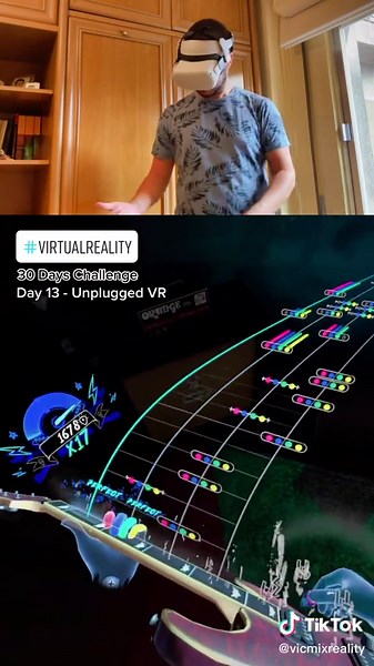 Unplugged VR Air Guitar Experience | Meta Quest 2 Gaming