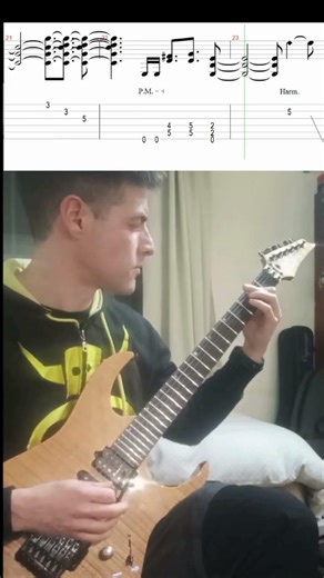 Playing the Intro of "Metropolis" from DREAM THEATER #cover #tabs #tablature #electricguitar #music