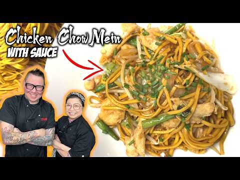 Easy Chicken Chow Mein with Homemade Sauce: Dinner in a Snap!