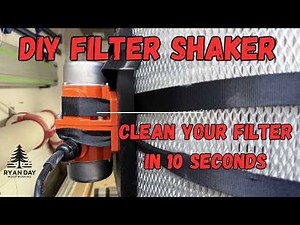 Dust Collection Filter Cleaning - Make Your Own Filter Vibrator!