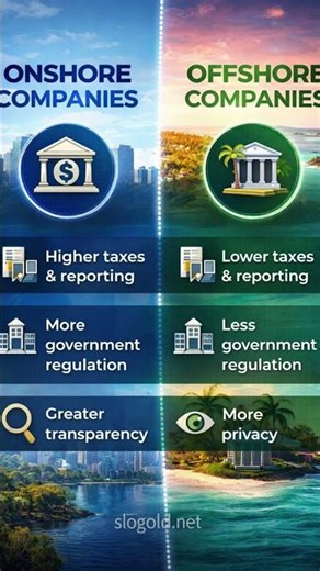 Onshore vs Offshore Companies Explained (Global Business Guide 2026)