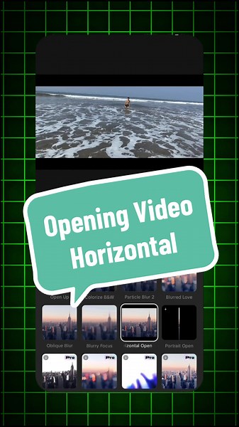 Tutorial Edit Video Opening Horizontal di CapCut