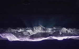 【分享】激光投影作品Saltation，Landscape