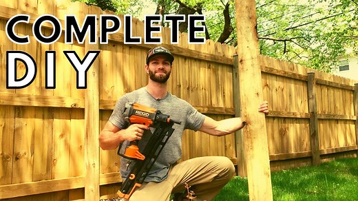 How to build a sturdy fence on a small budget