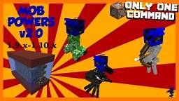 Mob Powers in One Command v2.0 Minecraft Map