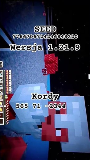 Największy Biom grzybowy W Minecraft #shorts #short #minecraft #viral