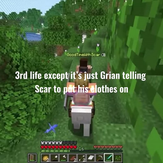 Exploring Good Times with Scar and Grian in Third Life