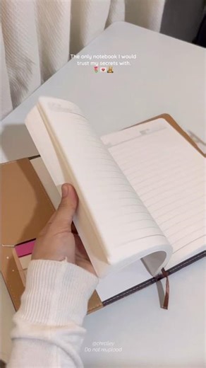Notebook with lock