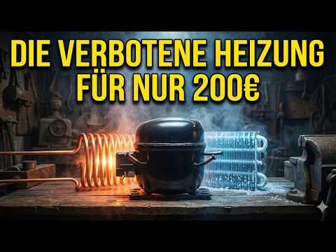 Wärmepumpe für 200€? Wie dieser alte KÜHLSCHRANK-KOMPRESSOR die Industrie schockiert