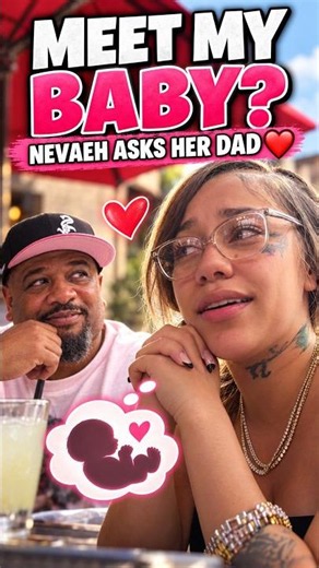 Nevaeh Asks Her Dad About Meeting Her Baby ❤️