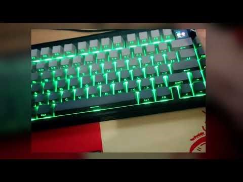 Aula F75 MAX Тайпинг С Сравнением.