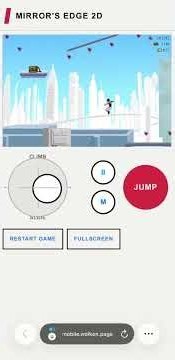 Mirror’s Edge mobile 2D platformer #mirrorsedge Is Playable Again in 2026