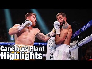 Canelo vs Plant HIGHLIGHTS - YouTube