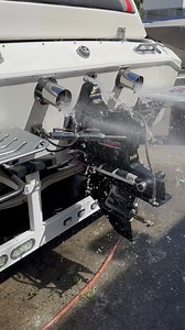 #teaguepower Fire It Up Friday! 🔧🚤😎🏁 Clean DCB Mach 26 powered by TCM 825 EFI that started life as a Mercury Racing 500 EFI. Visiting for routine service and maintenance! Thank you for your continued trust and support. Teague Custom Marine is proud to work with end users as well as the leading performance boat builders worldwide. 🏁 Engine building and re-building done in house. We also offer Engine Upgrade Programs for Mercury Racing Sterndrive engine packages. Ask how we can make your next