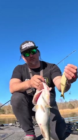 Incredible bass fishing success with a secret new lure