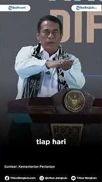 Minister of Agriculture Amran's Story on First Developing the Belgian Blue Cow, Named Gatot Kaca