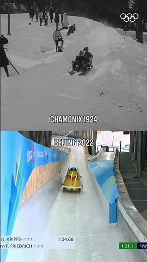 The evolution of #Bobsleigh, from 1924 to 2022! 💥🙌#Olympics #MilanoCortina2026 #WinterOlympics