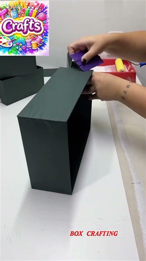 "DIY Gift Box in Minutes 🎁 Easy Handmade Box Tutorial | Satisfying Craft Idea"