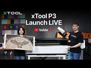 xTool P3 80W CO2 Launch Event: Buy P3 Get FREE RA3, Win Conveyor & AP2 Max Smoke Purifier