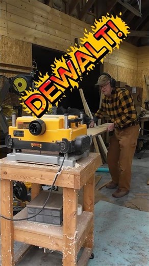 The Best Table Top Planer On The Planet #planer #woodworking #Cabinet #diy #shorts #lumber