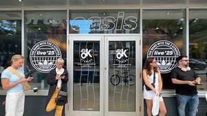 Oasis fans excited up for special merchandise at an official pop-up store