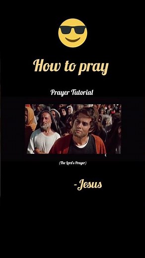 How to Pray (easy tutorial) from Jesus