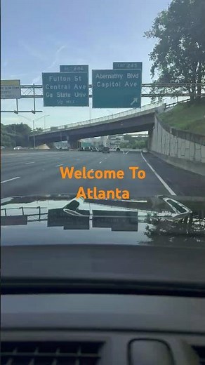 Driving Through Downtown Atlanta in 60 Seconds