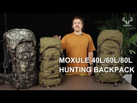 Moxule Pro suspension frame hunting backpack