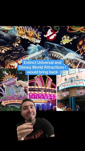 Bringing Back Extinct Universal and Disney Attractions