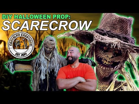 DIY halloween prop: scarecrow