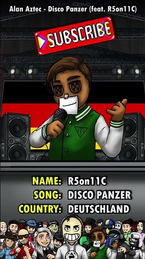 Alan Aztec - Disco Panzer (feat. R5on11c) #shorts