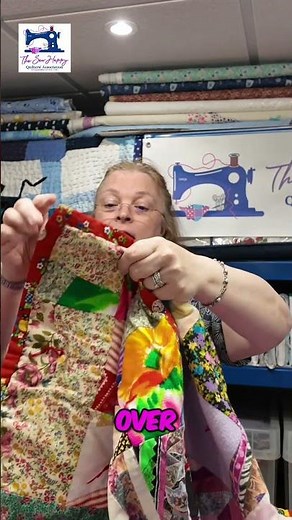 Quilt Backing Expert Folding and Thin Wadding Technique