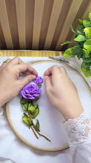 140K views · 2.2K reactions | Where embroider bloom like real flowers.”  #embroidery | Asnimar Embroidery | Facebook